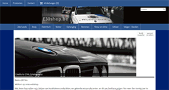 Desktop Screenshot of e30shop.be